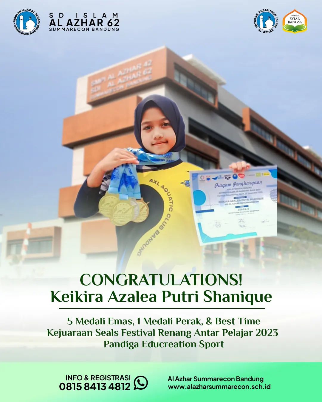 Congratulations! Keikira Azalea Putri Shanique